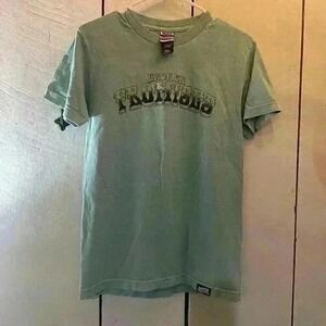 Broken‎ Promises Men's Small Green Real Graphic Short Sleeve T Shirt Trippin